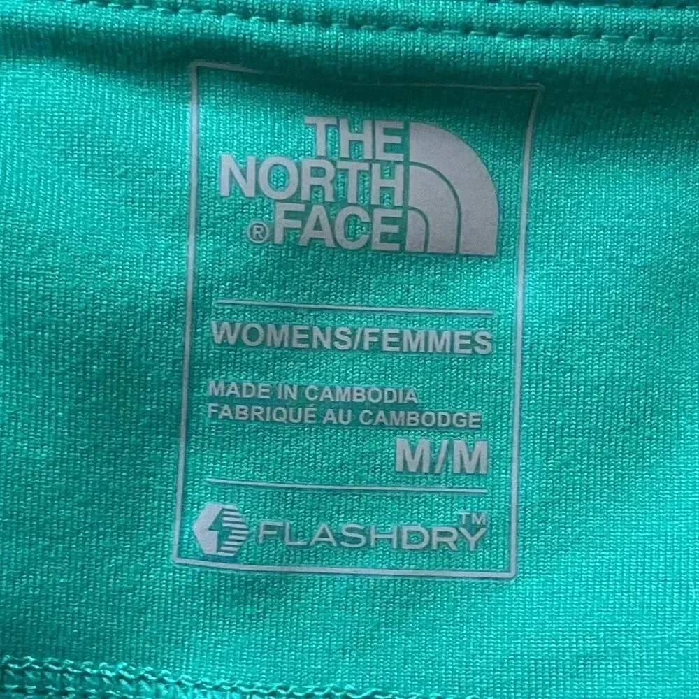 NWT The North Face Womens Hatha Capri Leggings Green Active Wear - Picture 3 of 12